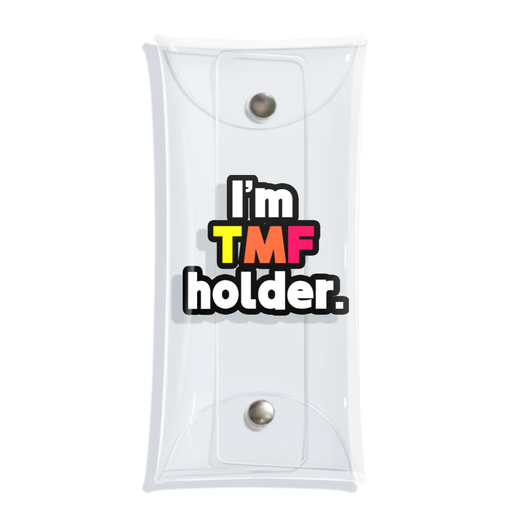 ゆでがえる(非正規こどおじでも底辺セミリタイアできますか?)のI'm TMF holder Clear Multipurpose Case