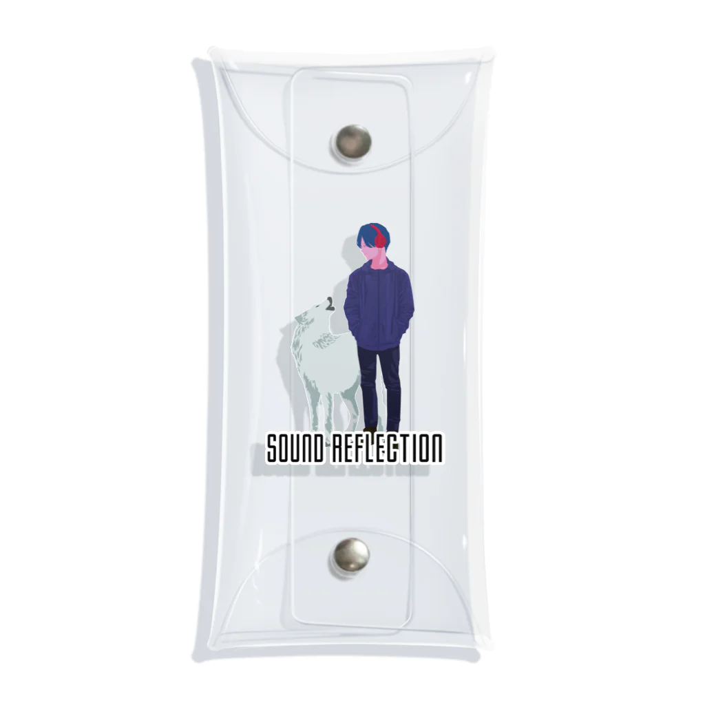 杜若 Tojaku｜Sound ReflectionのSound Reflection | CELESTE BLUE-Boy Clear Multipurpose Case