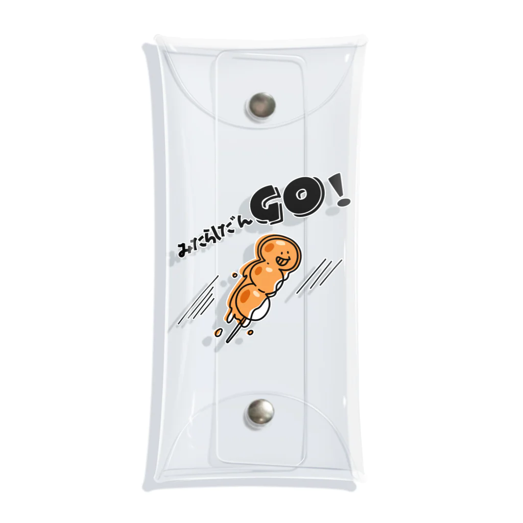 ari designのみたらしだんＧＯ！ Clear Multipurpose Case