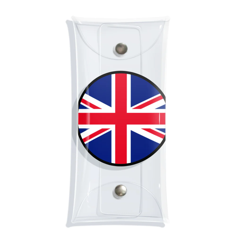 おもしろいTシャツ屋さんのイギリス England United Kingdom Great Britain Clear Multipurpose Case