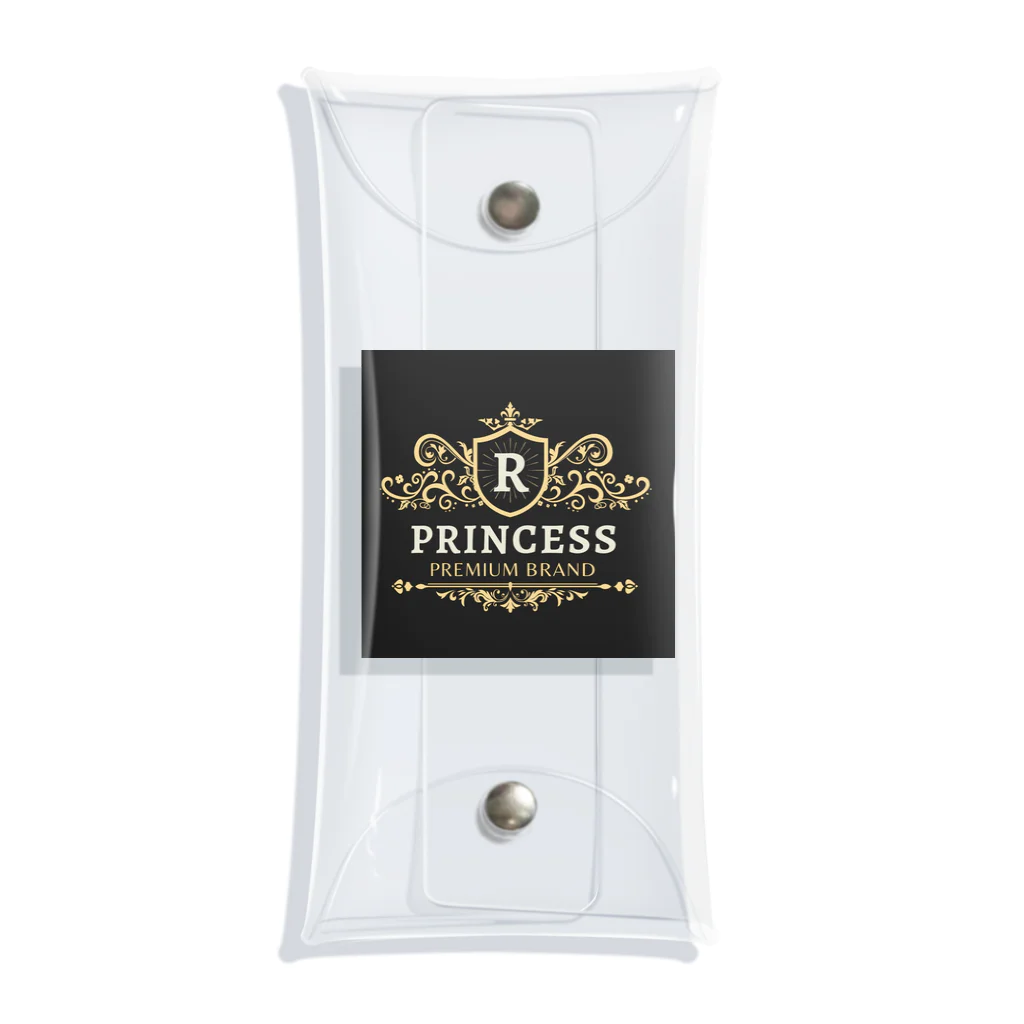 ROYAL Princessのゴージャスロゴブランド Clear Multipurpose Case