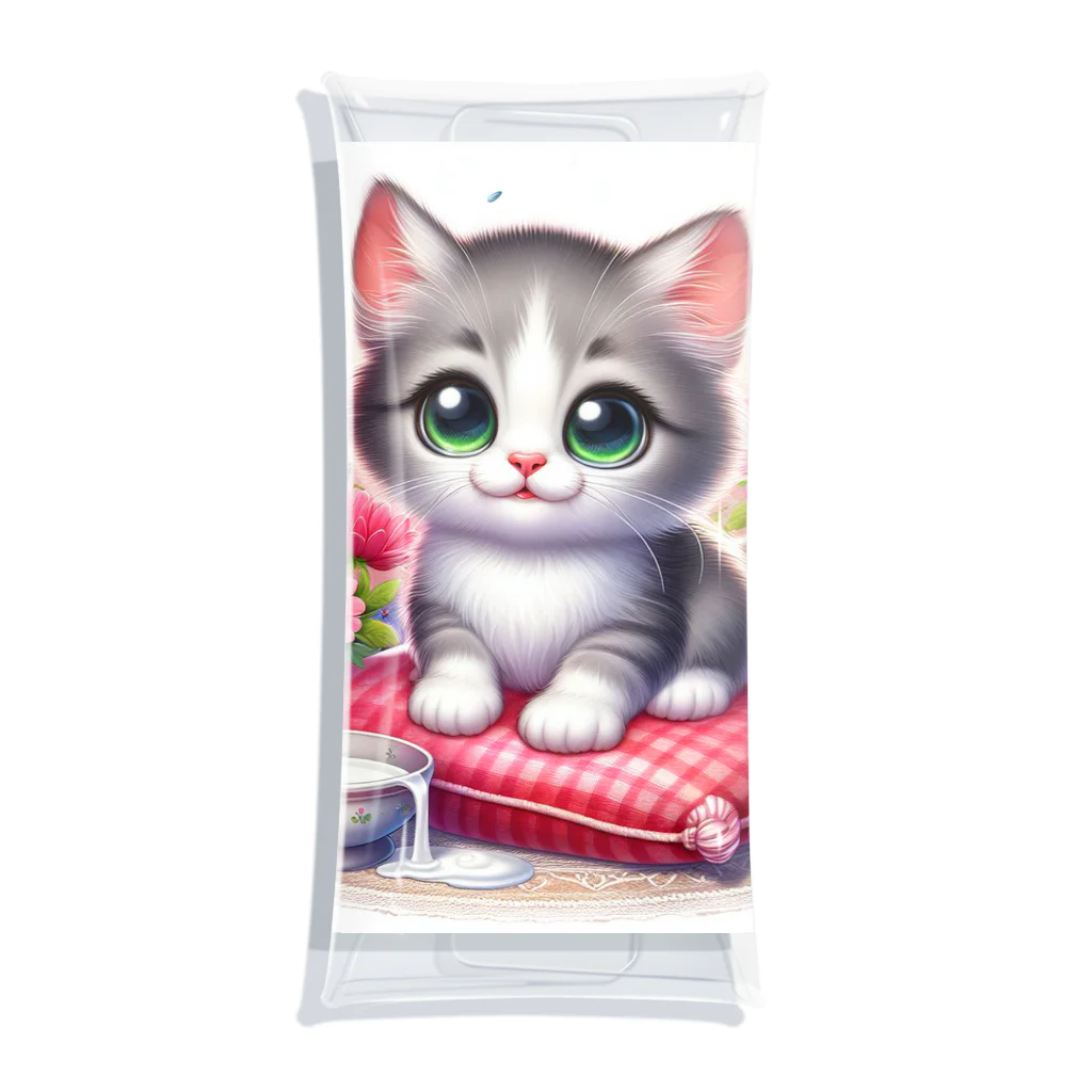 Visualbum5の子猫のサラ Clear Multipurpose Case