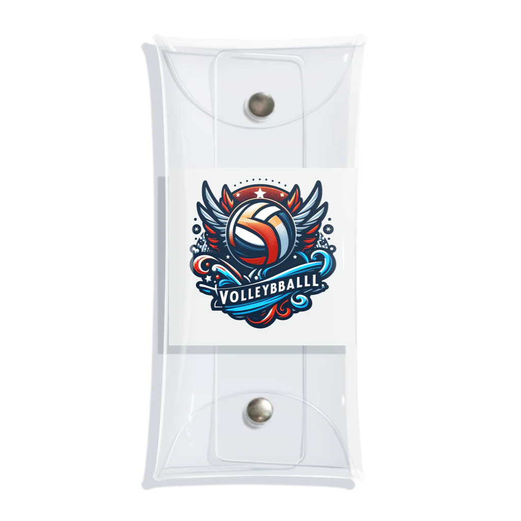 【volleyball online】のLINEスタンプ風 Clear Multipurpose Case