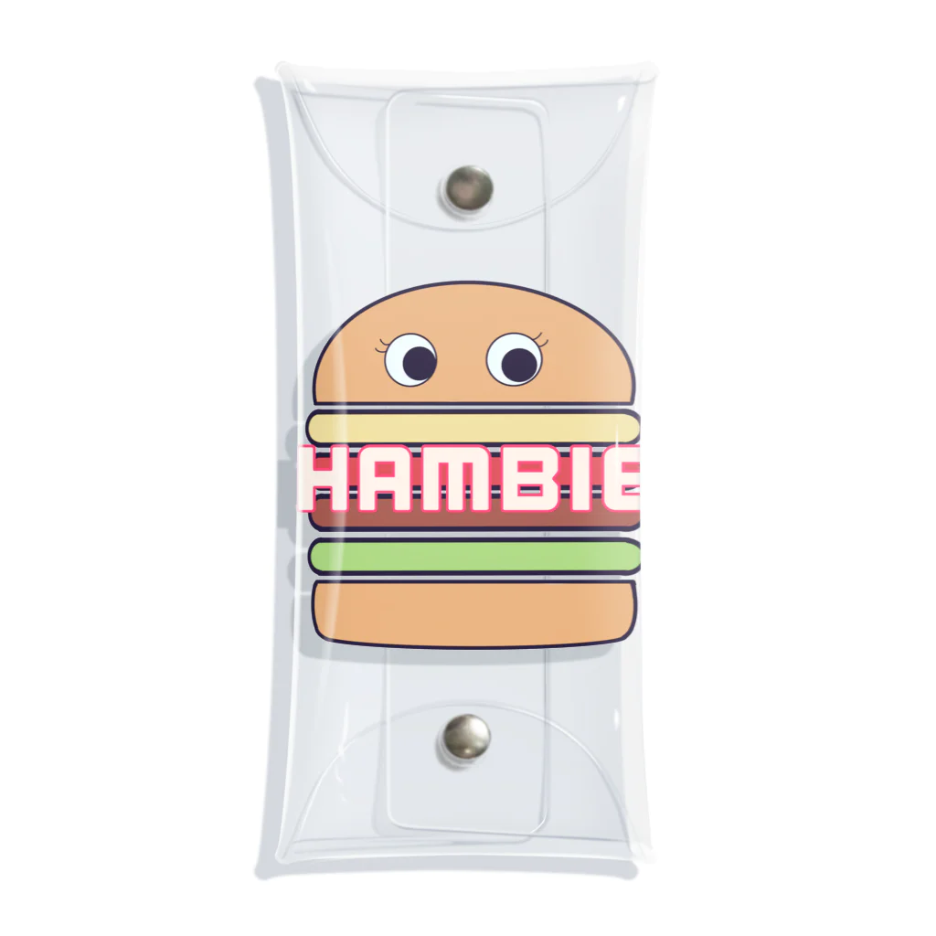 charlolの🍔ハンビーちゃん Clear Multipurpose Case