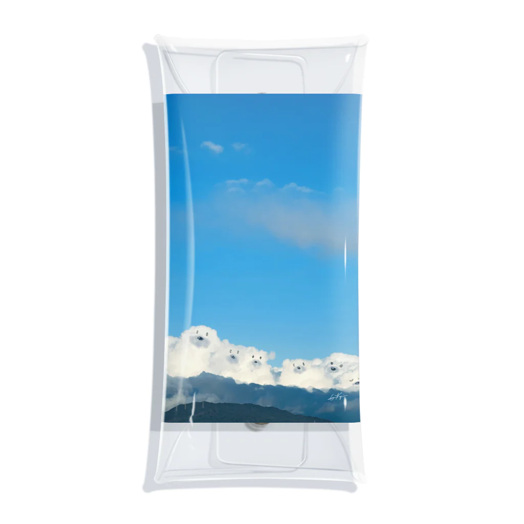 k_cloudart official shopのKUMO KUMA Clear Multipurpose Case