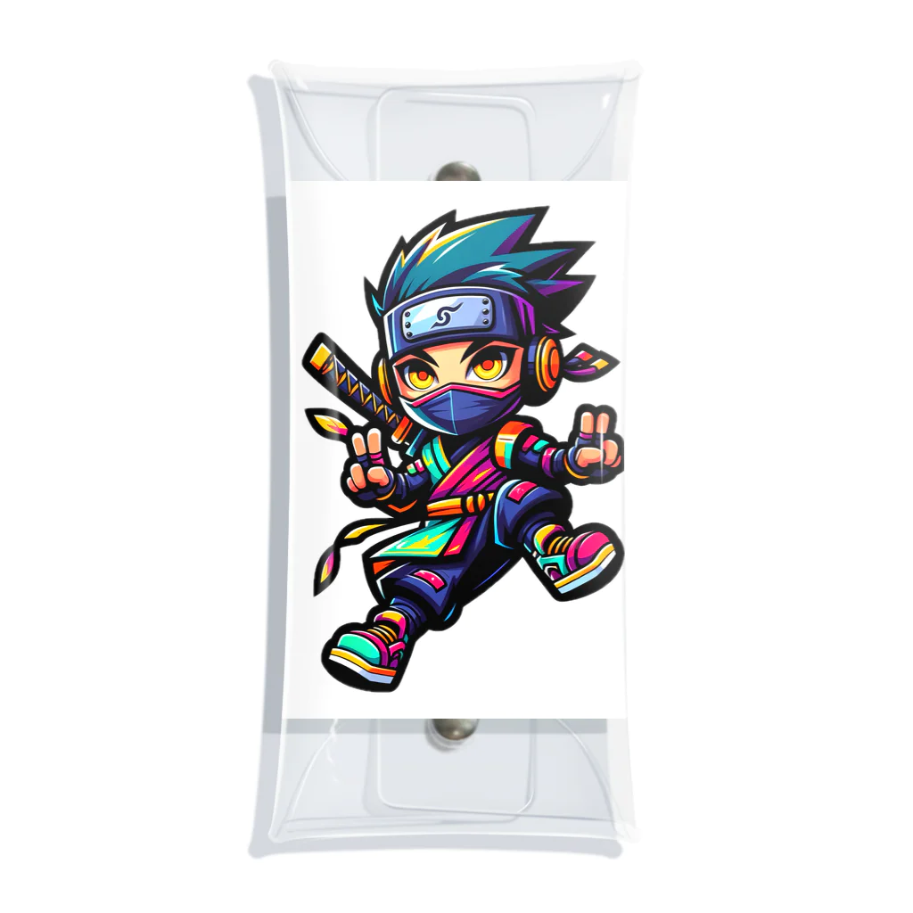 rsrsrsrsrの“Digital Ninja” Clear Multipurpose Case