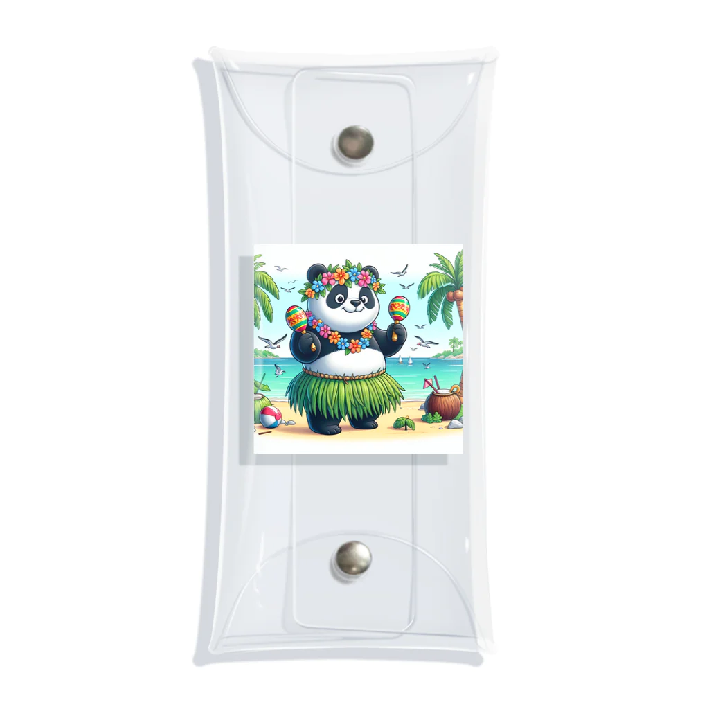 redpanda_pandaのパンダマラカス Clear Multipurpose Case