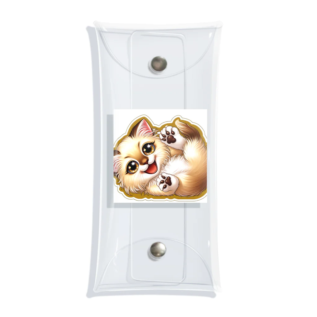 子猫カーニバルの子猫LINEスタンプ Clear Multipurpose Case