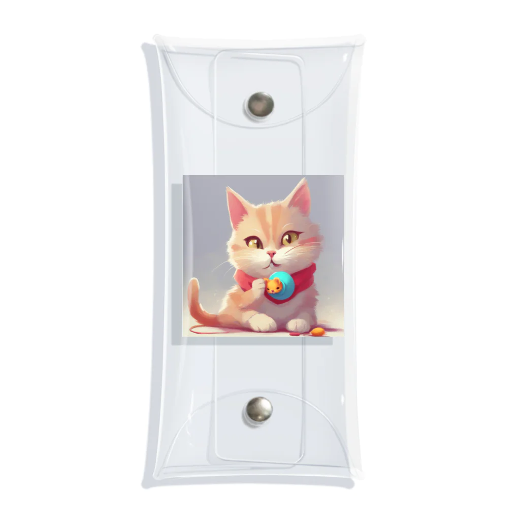 スウィート・アニマル・アートのベイビー猫ちゃん Clear Multipurpose Case