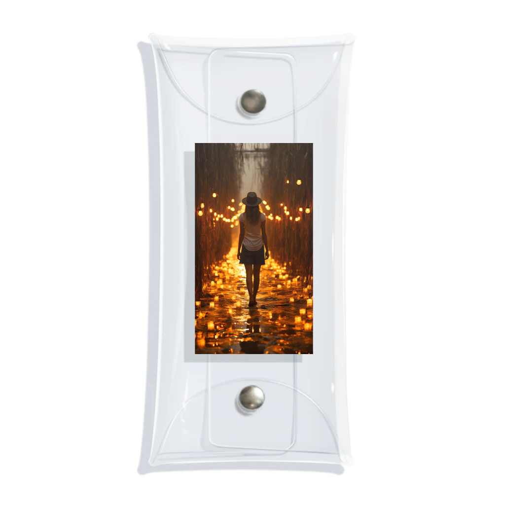 aoicanonのJourney Through the Lanterns Clear Multipurpose Case