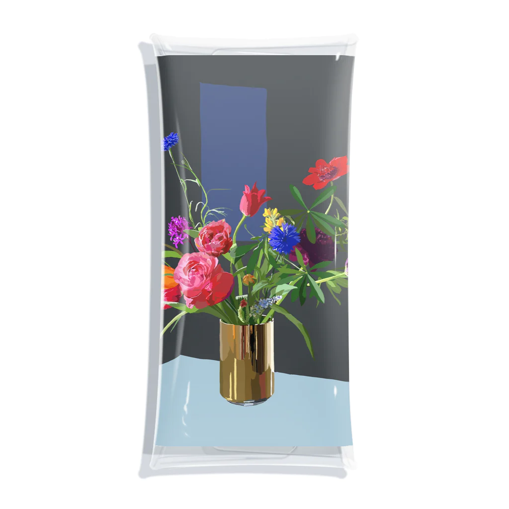 yukikopterの春の花　night Clear Multipurpose Case