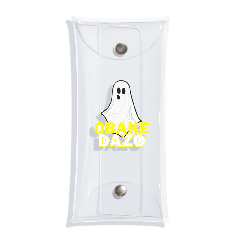 mame SHOPのOBAKEDAZO👻 クリアマルチケース