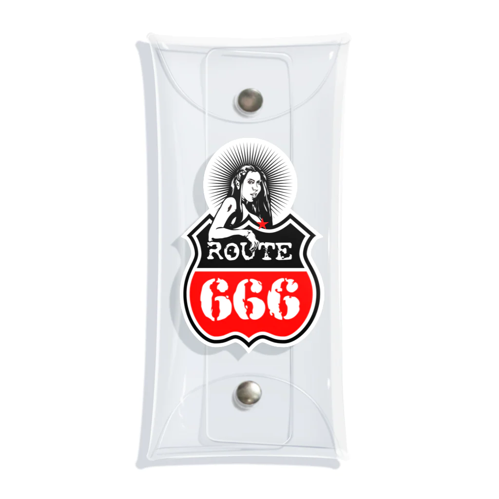 提供 tshopのROUTE 666 Clear Multipurpose Case