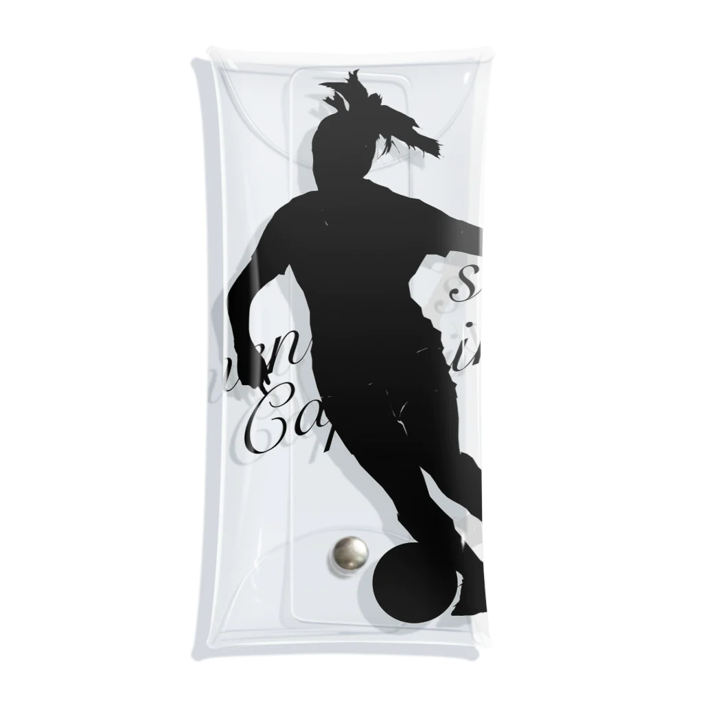 JAPAすぷのwomen’s soccer captain 起点 Clear Multipurpose Case