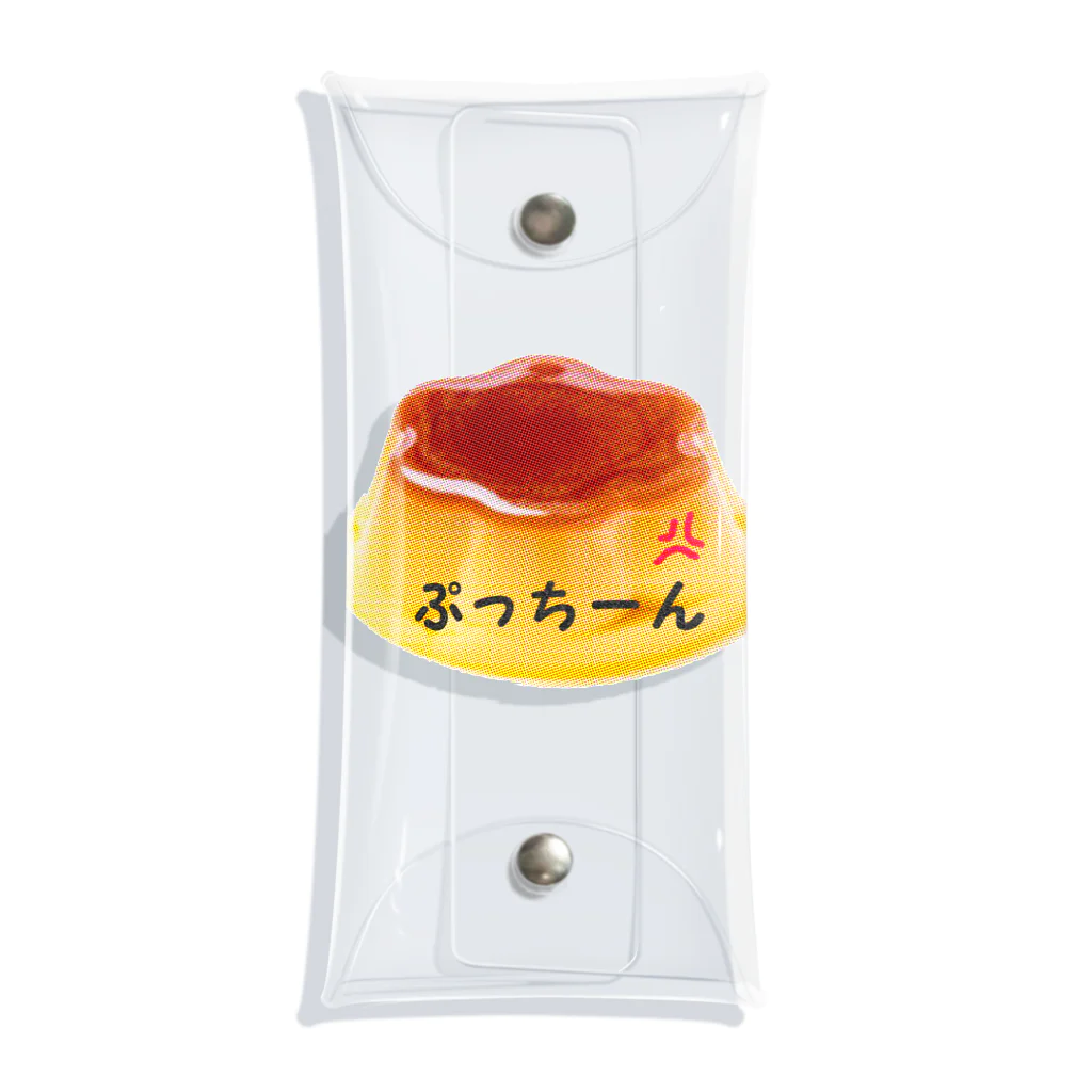 mo-zaicのみんな大好きなプリン🍮 Clear Multipurpose Case