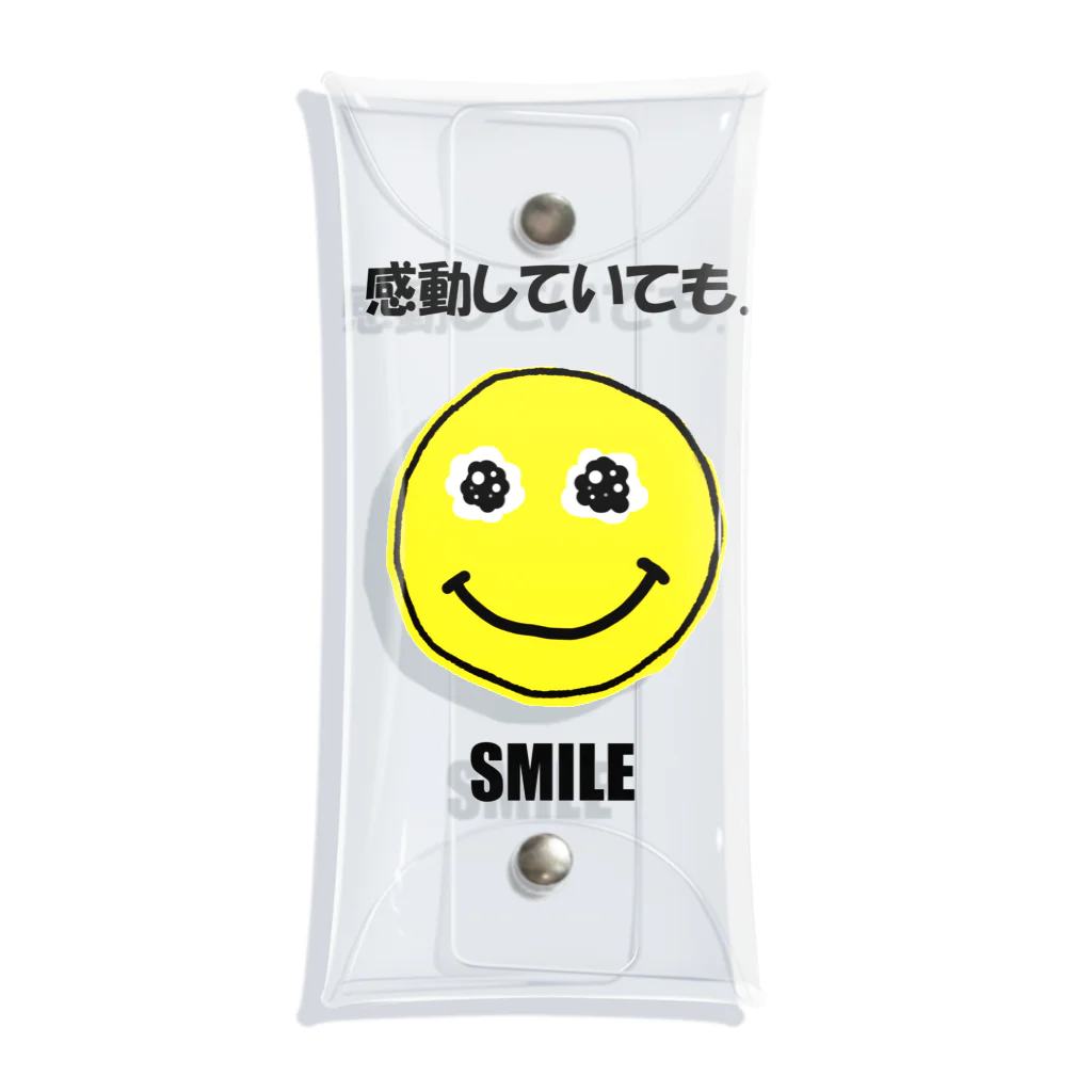 mo-zaicの感動していても..ＳＭＩＬＥ クリアマルチケース