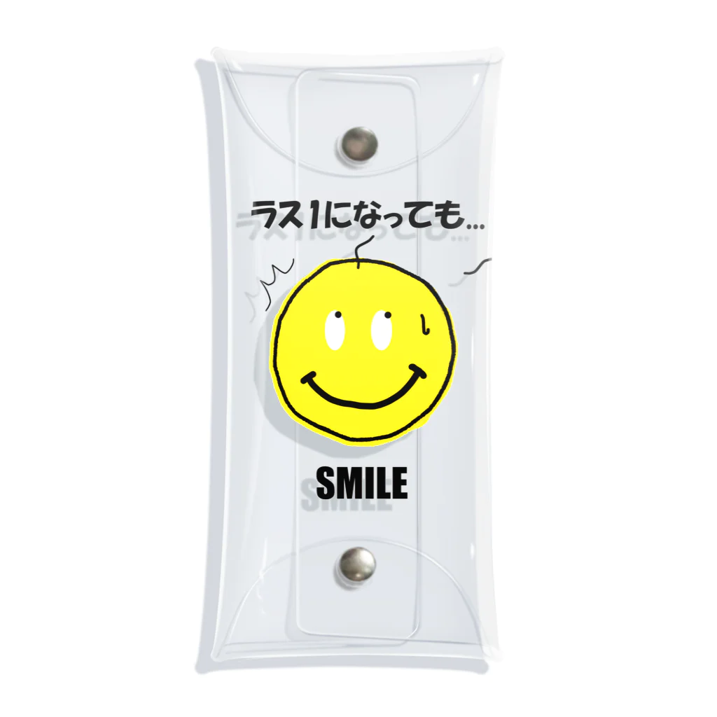 mo-zaicのラス１になっても...ＳＭＩＬＥ（友達が去っていくような感情！？） Clear Multipurpose Case