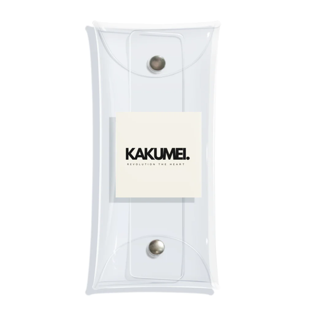 KAKUMEI.のKAKUMEIのロゴ クリアマルチケース