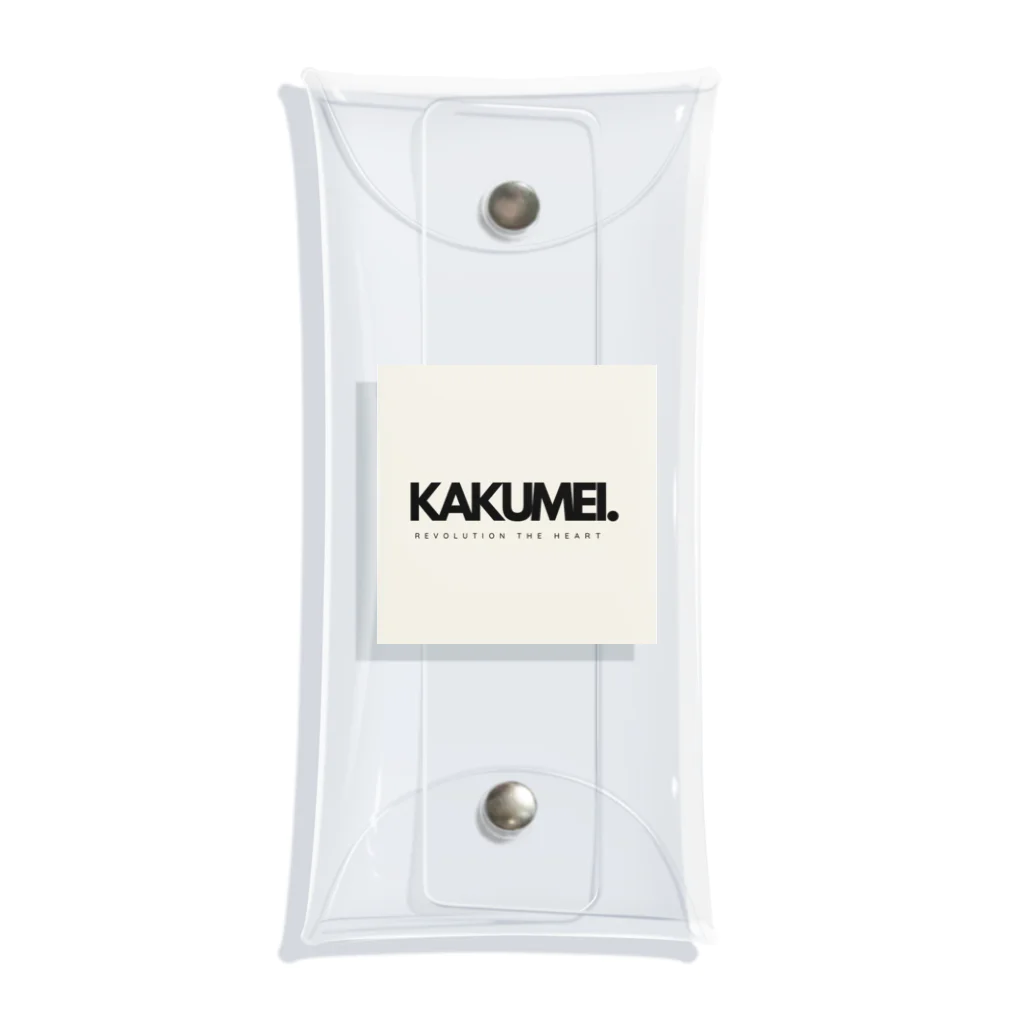 KAKUMEI.のKAKUMEIのロゴ Clear Multipurpose Case