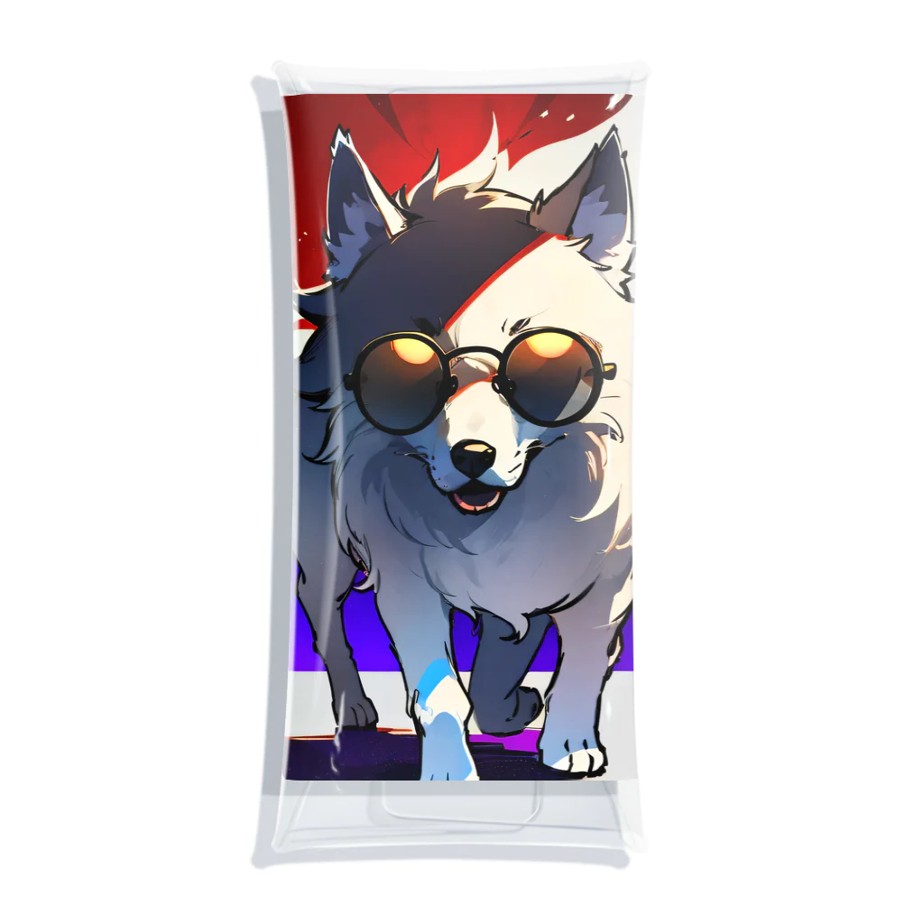 CoolShades CrittersのWolf Shade クリアマルチケース