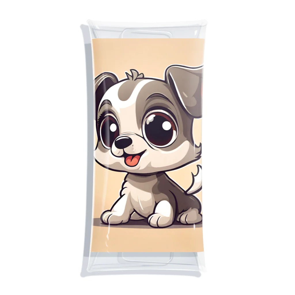 Void Dogのふんわりかわいい小型犬が登場🐾 クリアマルチケース