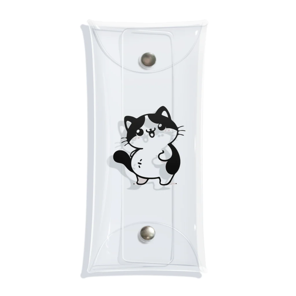 ゆるねこshopのお腹のでてる猫19 Clear Multipurpose Case