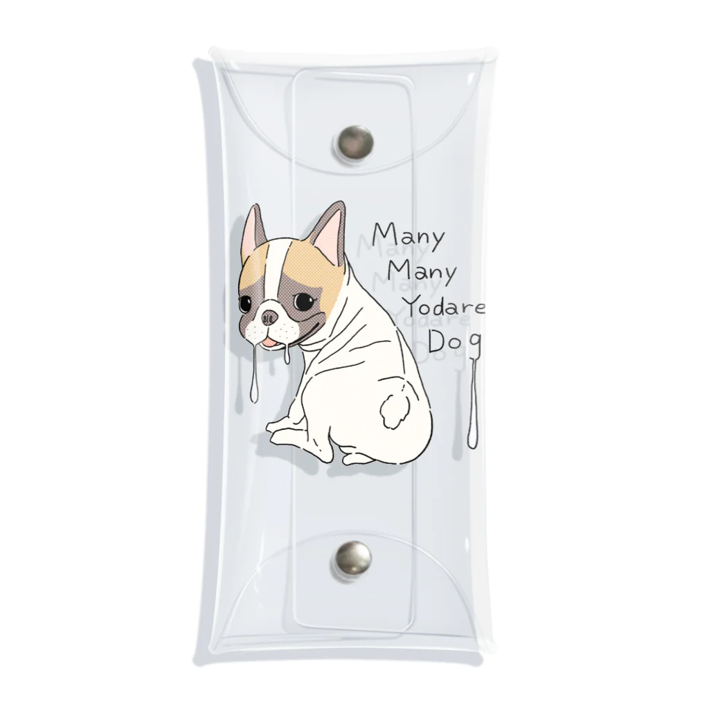 YouTube医療大学のMany Many Yodare Dog Clear Multipurpose Case