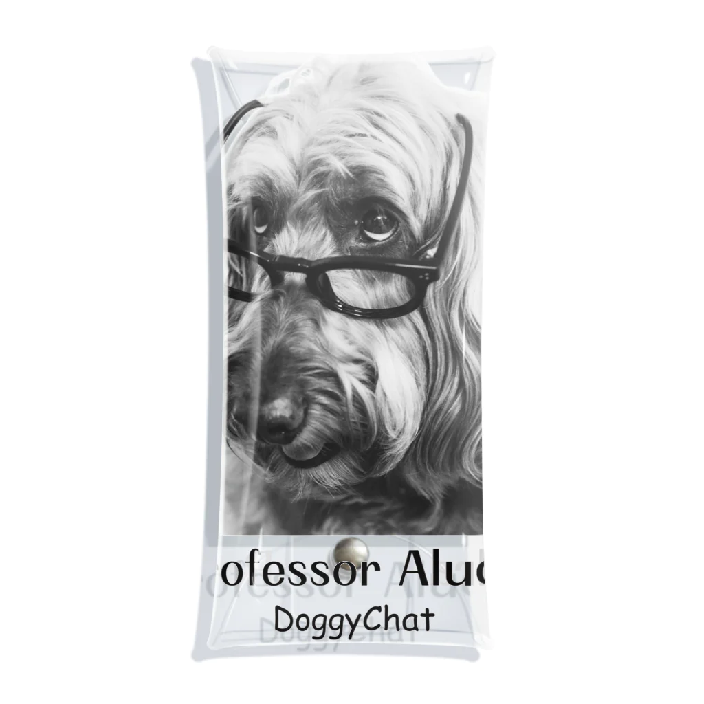 DoggyChatのアルドラ教授 Clear Multipurpose Case