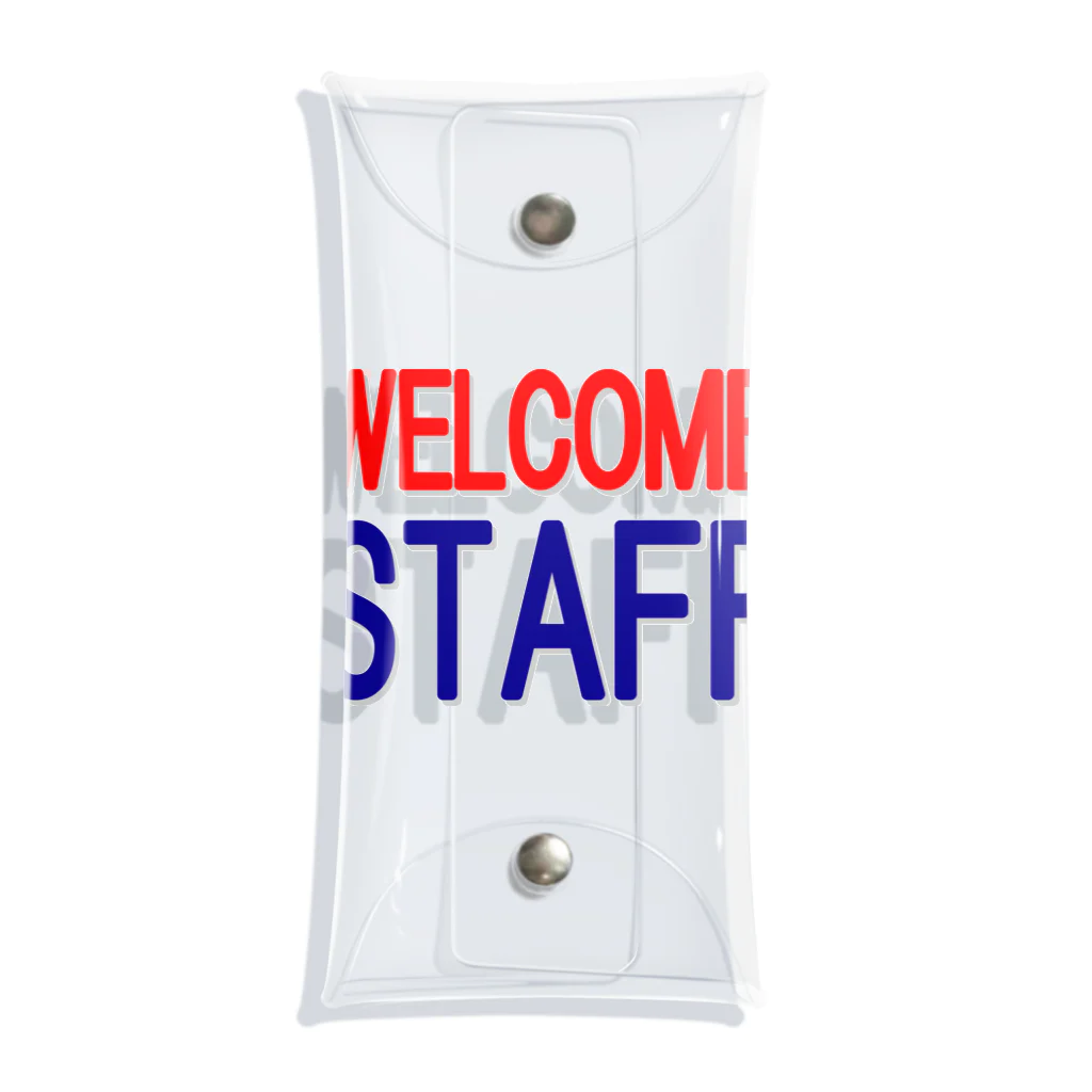 ainarukokoroのWELCOME STAFF Clear Multipurpose Case