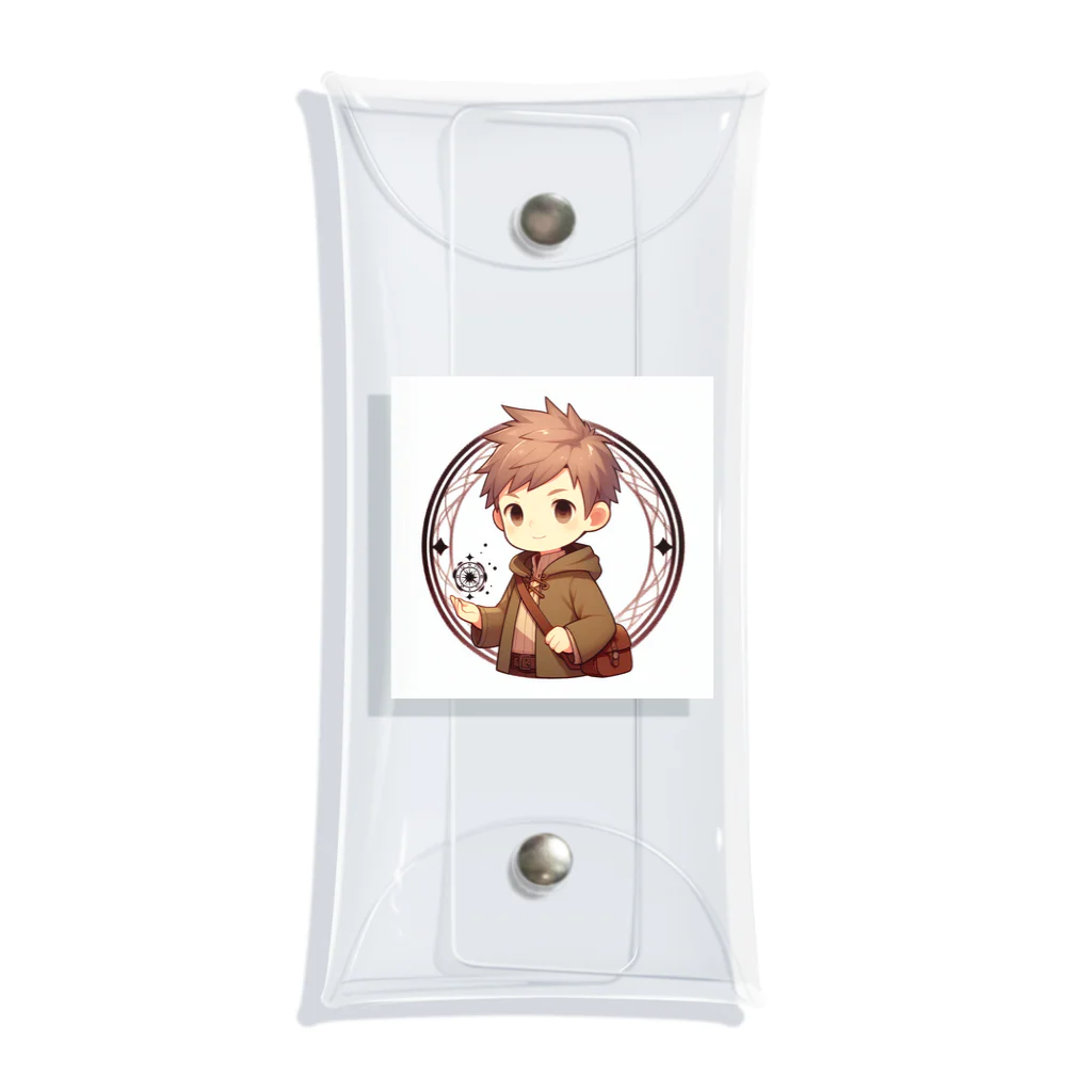 アミュペンの魔法の力を持つ少年 Clear Multipurpose Case