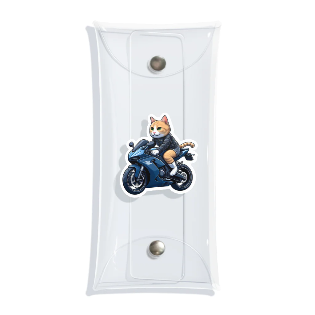 kemono-friendのネコライダー Clear Multipurpose Case