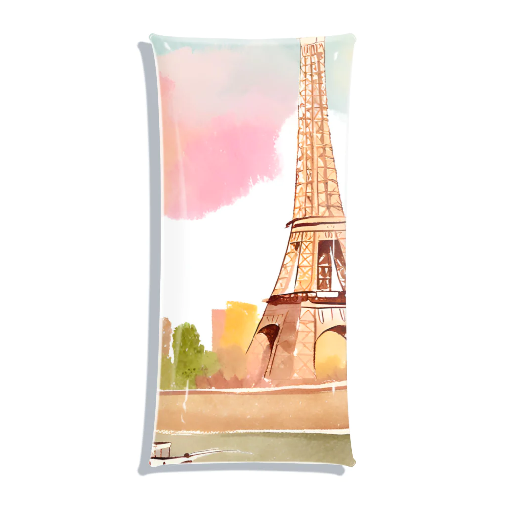 tyu-ripuのparis spring Clear Multipurpose Case