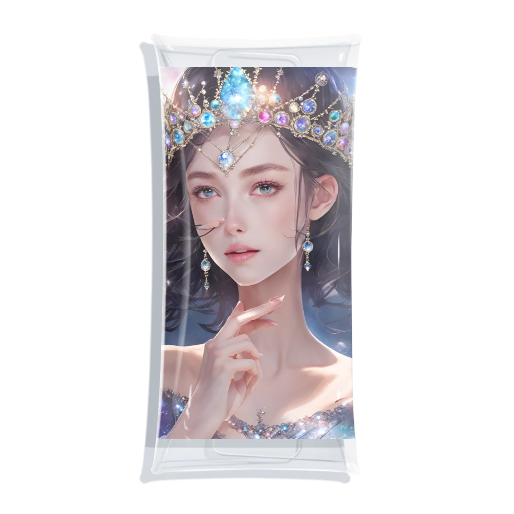 HOSHI-TANEKO🌠の✨クール・ビューティー✨ Clear Multipurpose Case