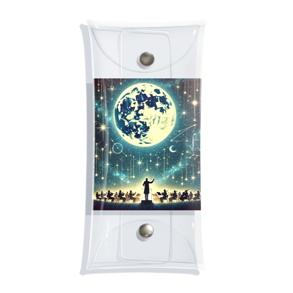 KIglassesのHarmony of the Starry Sky - 星空の調和 Clear Multipurpose Case