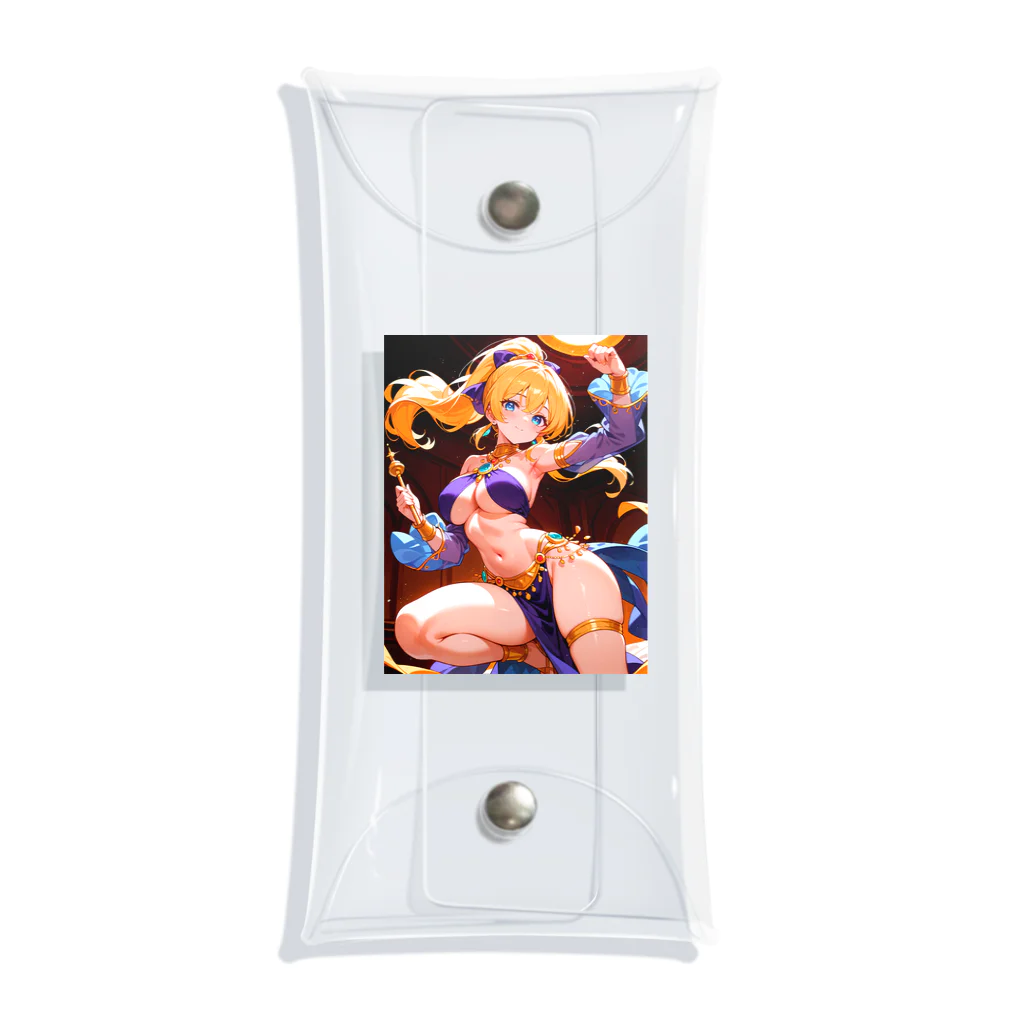 REALIVE(リアライブ)🎁公式の紫の踊り子タレイア 二次元タレイアシリーズNo.2 4-2-250204 Clear Multipurpose Case