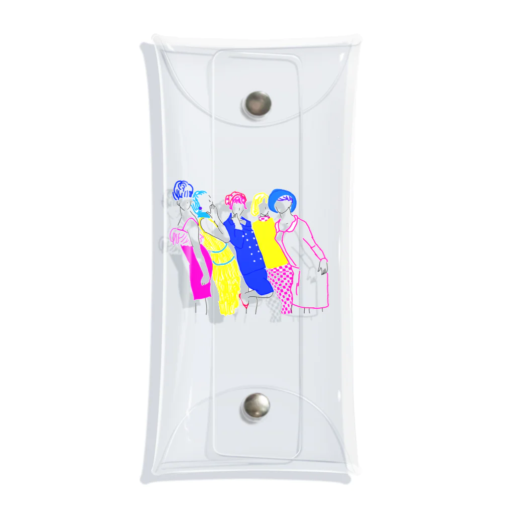 kanipanのイケイケ女子 Clear Multipurpose Case