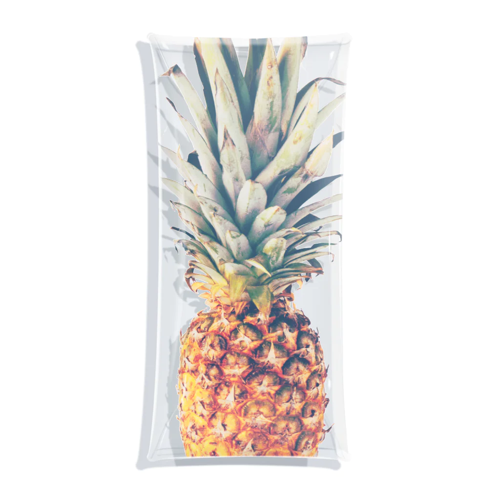 pikamikaのpineapple Clear Multipurpose Case