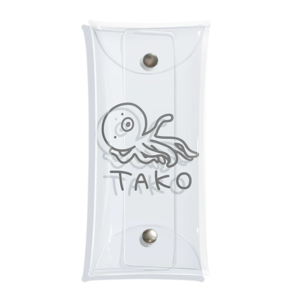 千月らじおのよるにっきのTAKO Clear Multipurpose Case