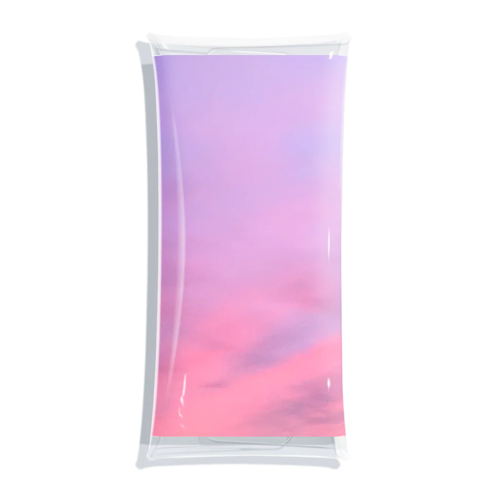 BlueFairyの夕暮れ空で待ってるよ Clear Multipurpose Case