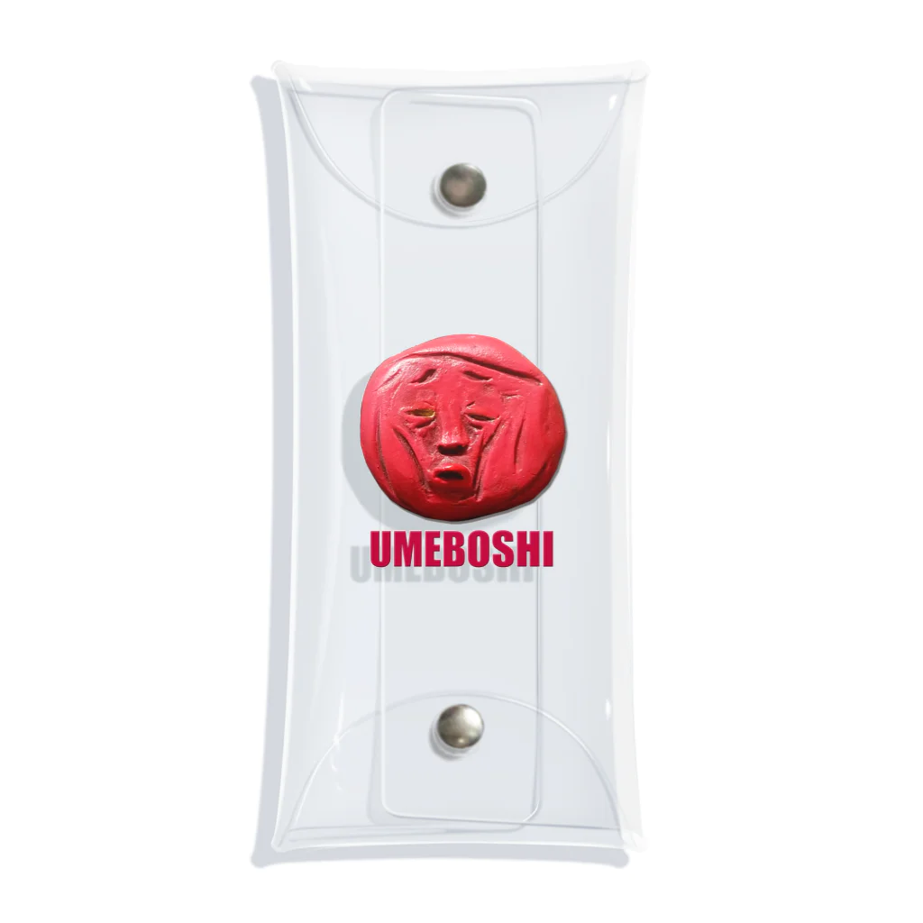 かまだ まゆめのUMEBOSHI 梅干しさん Clear Multipurpose Case