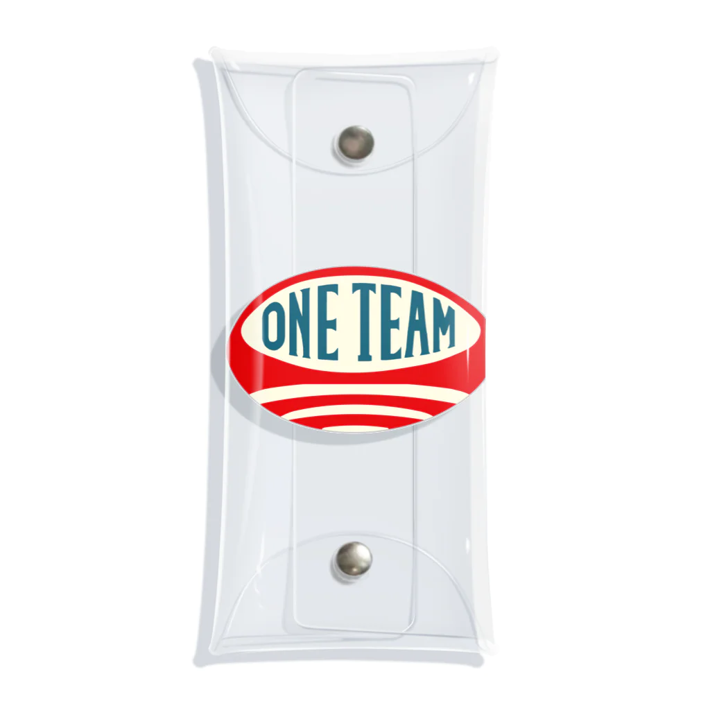 すとろべりーガムFactoryのONE TEAM クリアマルチケース