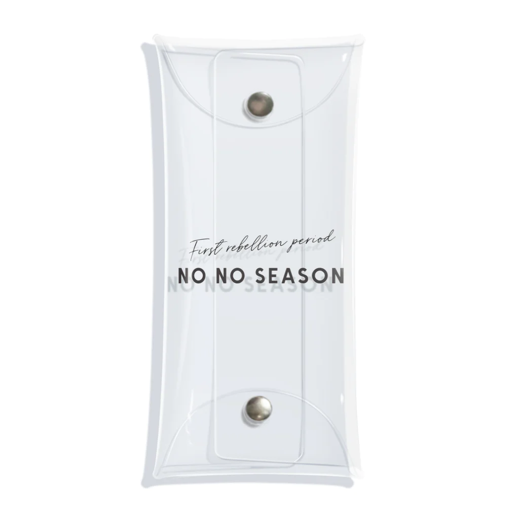 mochi2 expressのNO NO SEASON 〜イヤイヤ期〜 Clear Multipurpose Case