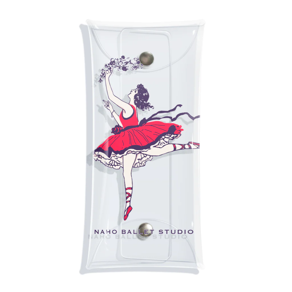 NAHO BALLET STUDIOの夢みるバレリーナ🌹 Clear Multipurpose Case