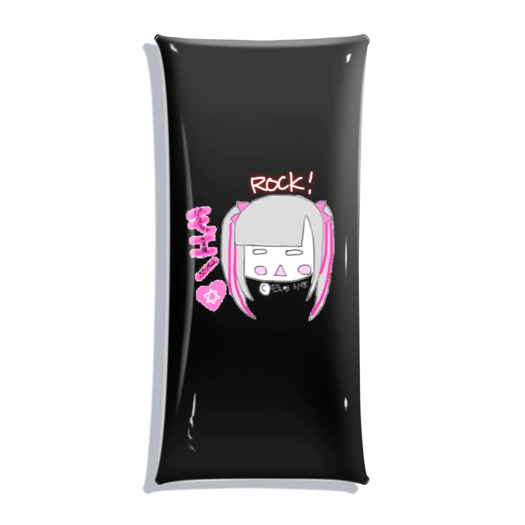 萌乃莉奈＠モエノブランドのRock！Ver Clear Multipurpose Case