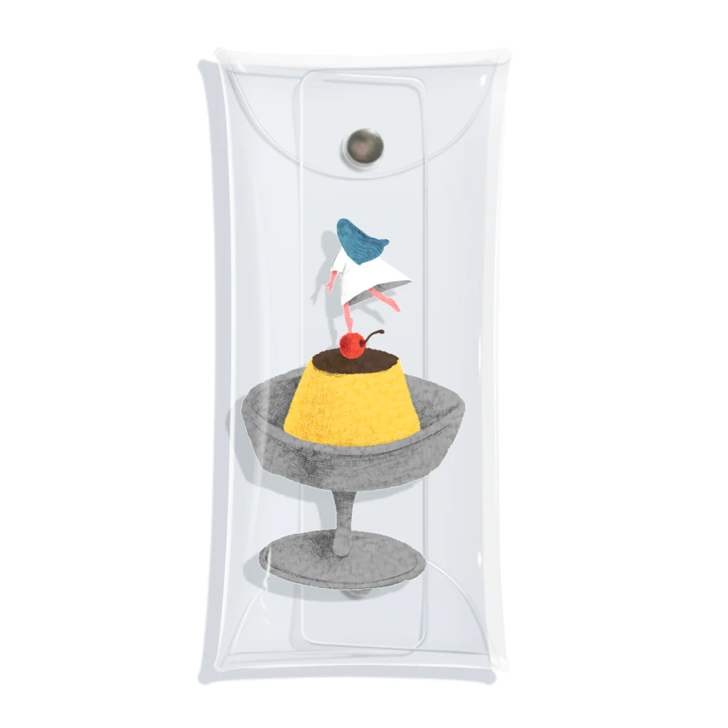 shioのdance on the pudding Clear Multipurpose Case