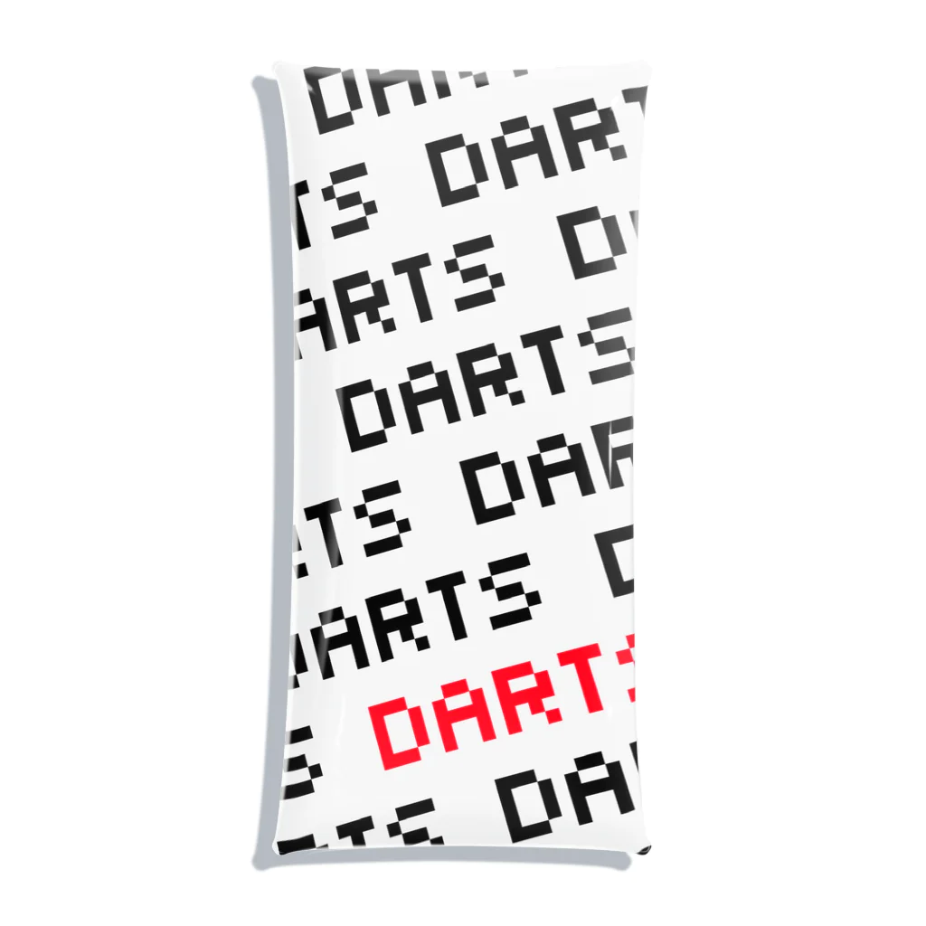 SWEET＆SPICY 【 すいすぱ 】ダーツのDARTS （ドット） Clear Multipurpose Case