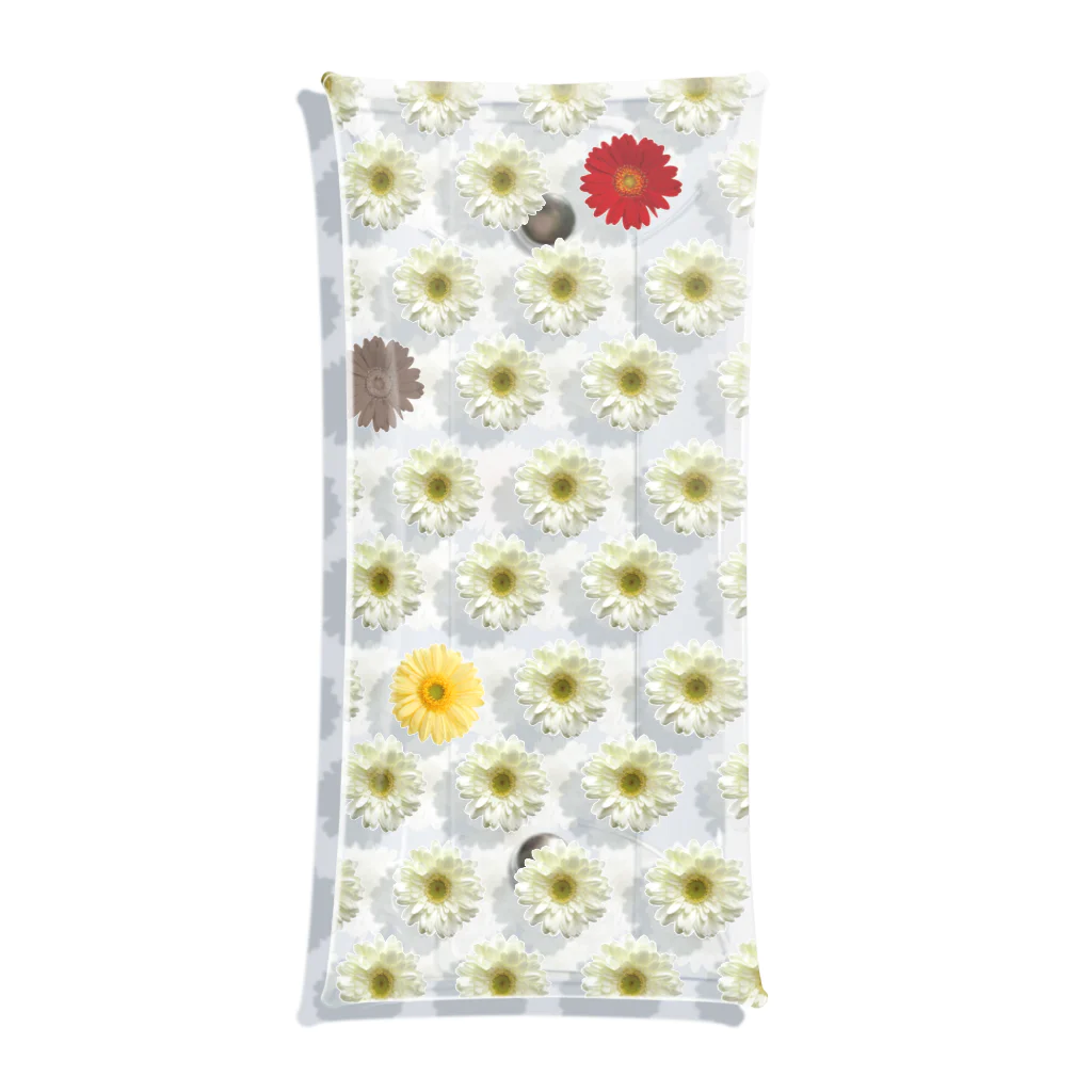 Suga DesignのPressed Flower(GBR)  Clear Multipurpose Case