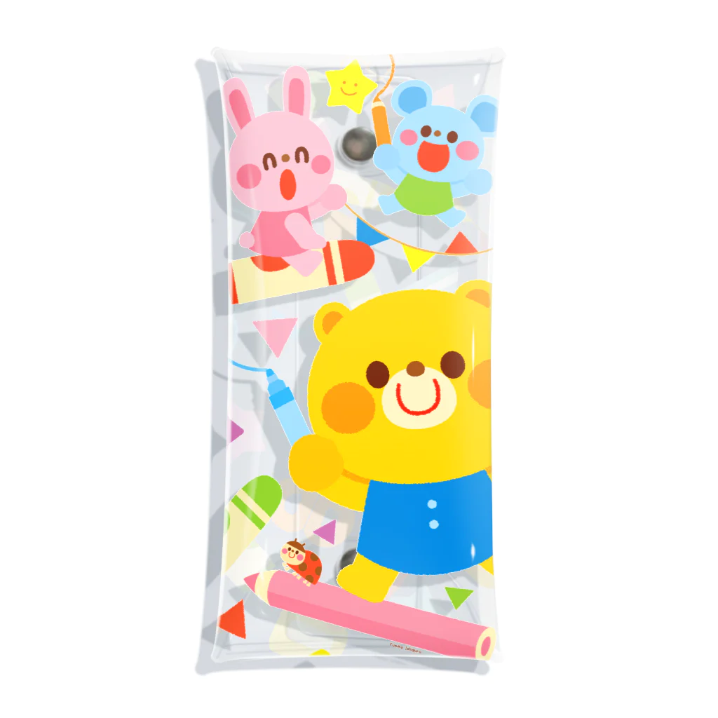 Illustrator イシグロフミカのお絵かき Clear Multipurpose Case