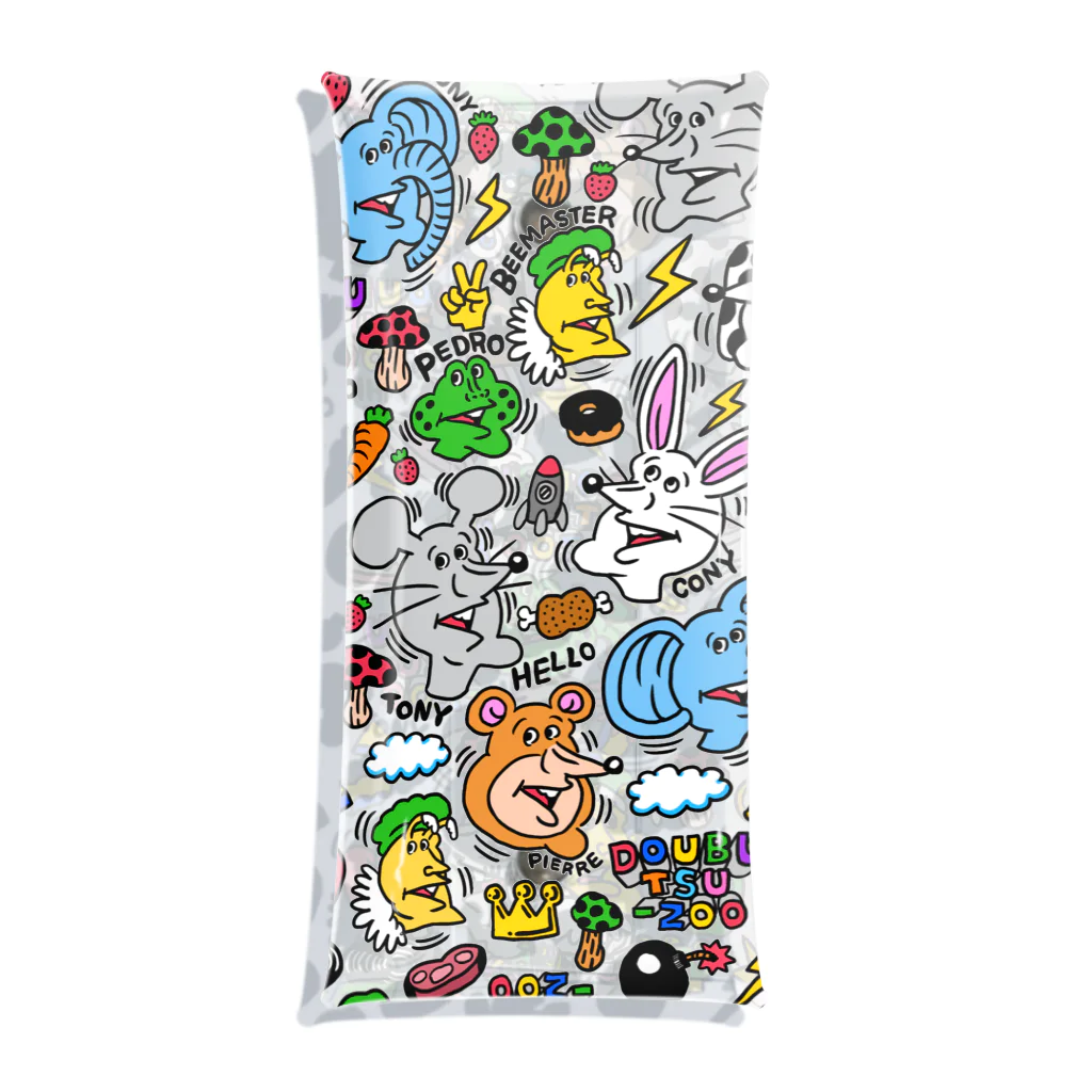 THE DOUBUTSU-ZOO SHOPのどうぶつーズクリアケース2 Clear Multipurpose Case