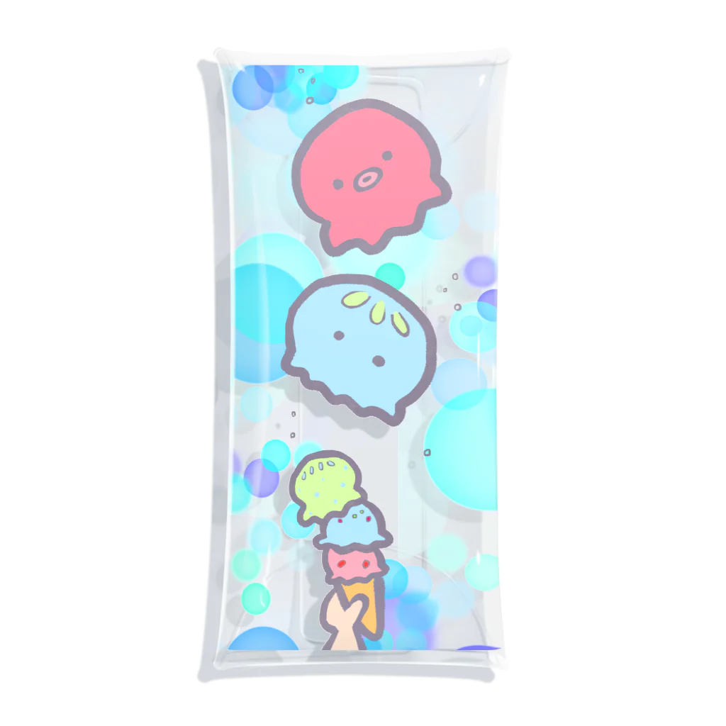 まこもんちのあーゆーふれんど？ Clear Multipurpose Case